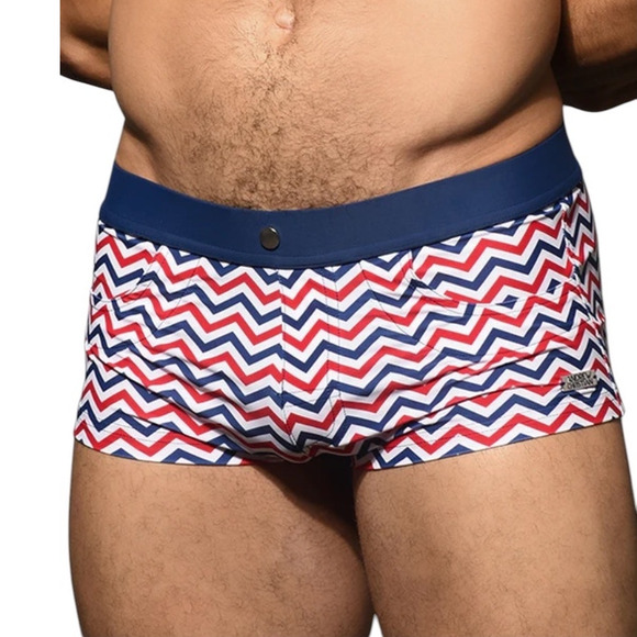 Andrew Christian Alexander Trunk Multicolor XL Extra Large - Picture 1 of 11